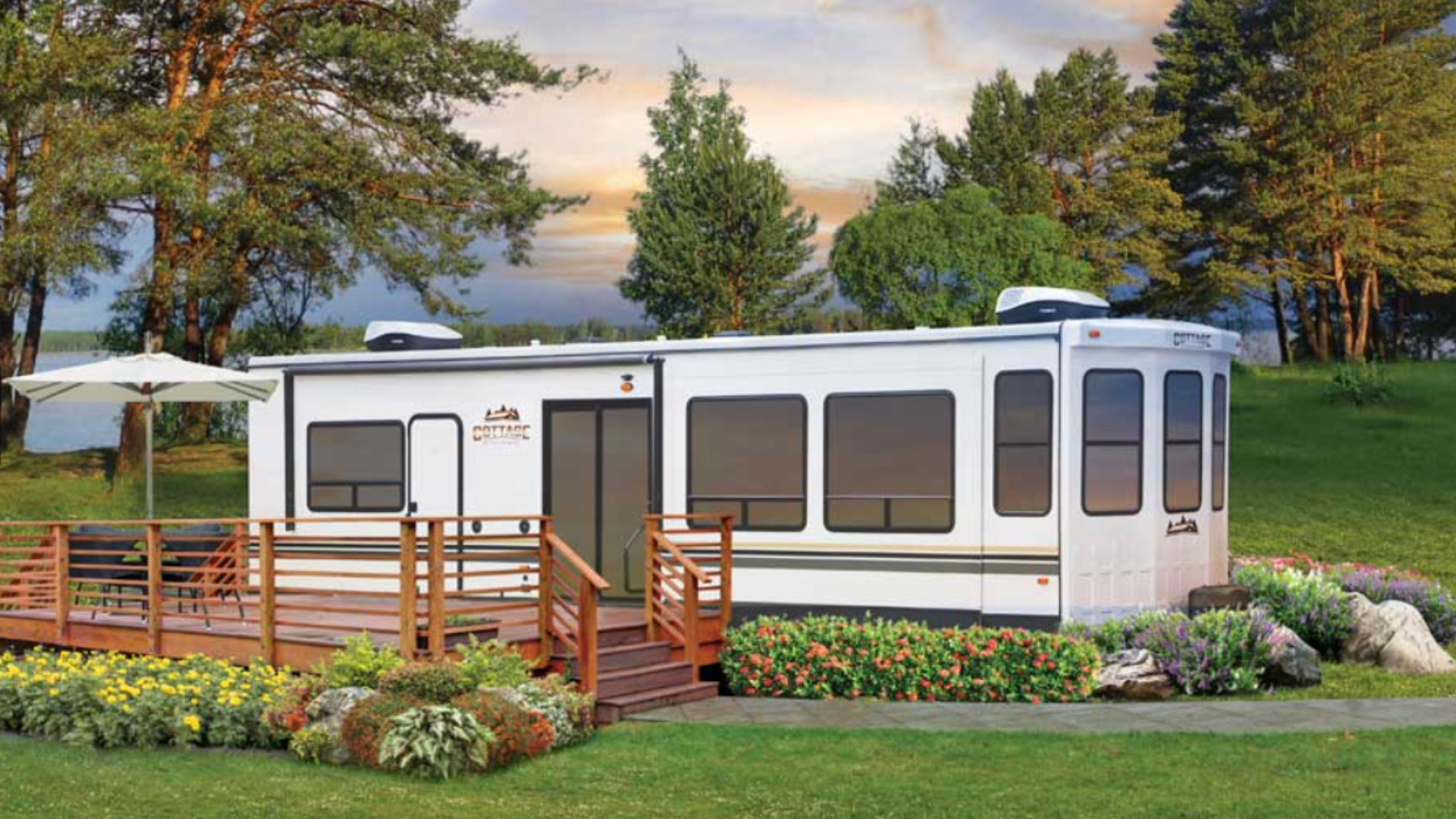 destination travel trailer home