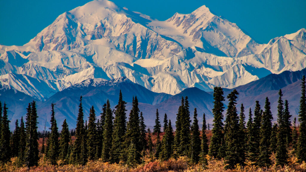 View of an Alaska national park