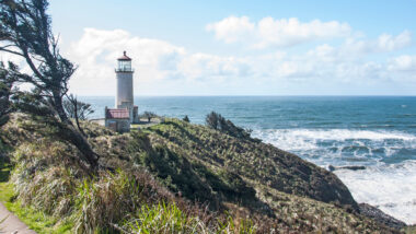 View of cape disappointment state park