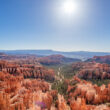 View of Bryce Canyon national park near Las Vegas
