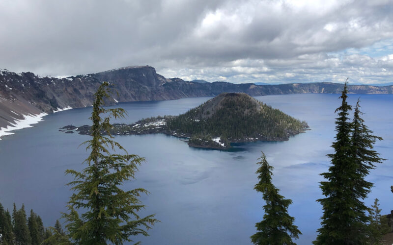 View of Crater Lake National Park