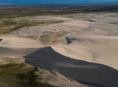 View of killpecker sand dunes