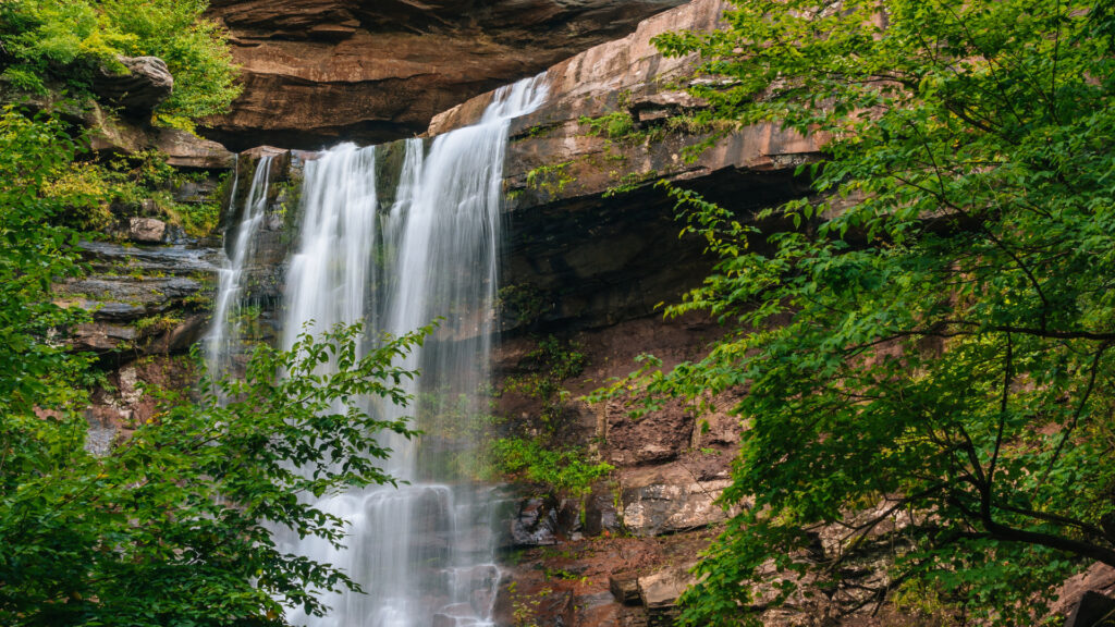 A waterfall at kaaterskill wild forest