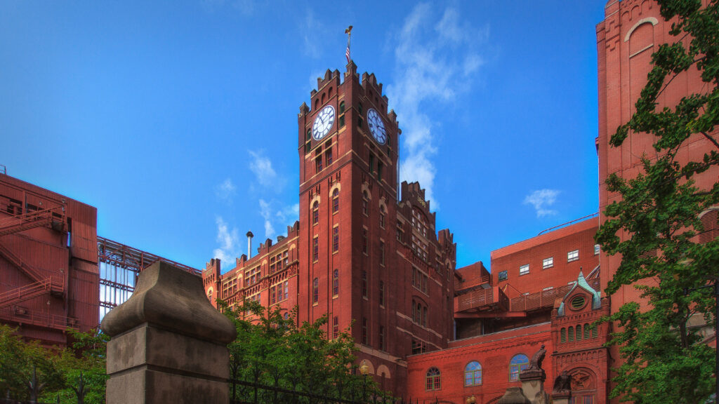 View of Anheuser-Busch Brewery in St. Louis