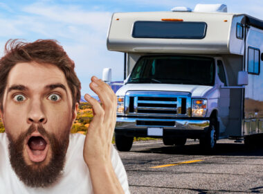 A man angry about his RV being stolen