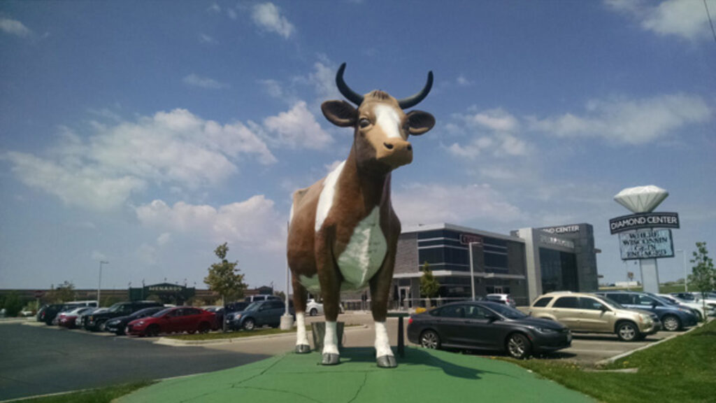 Image of bessie the cow