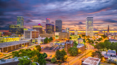 View of Tulsa, also known as the center of the universe