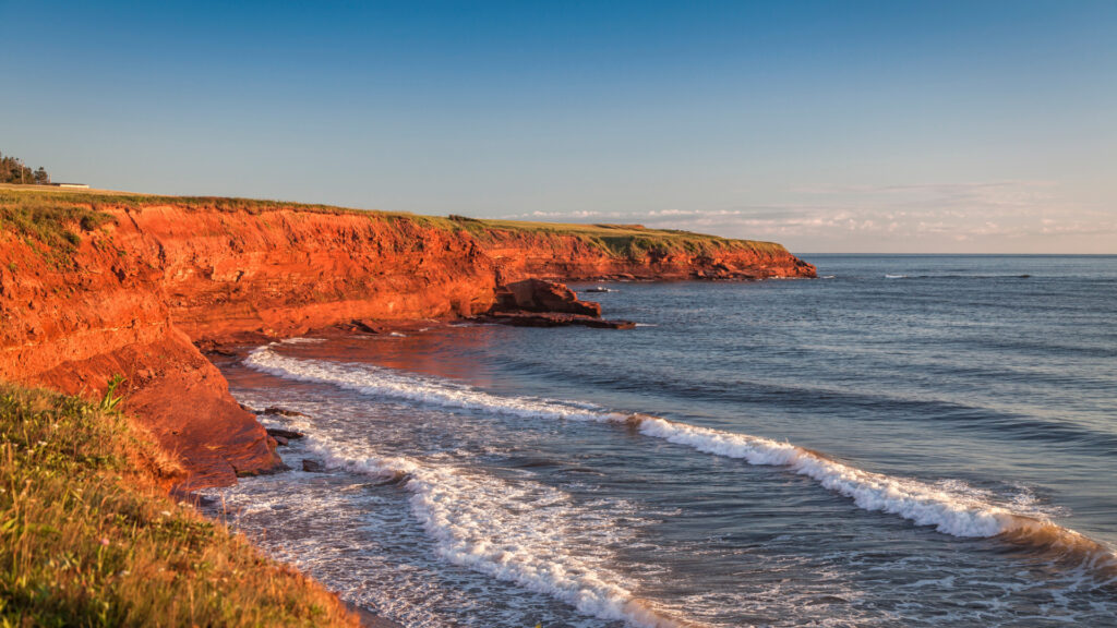 View of Prince Edward Island, a Canadian province