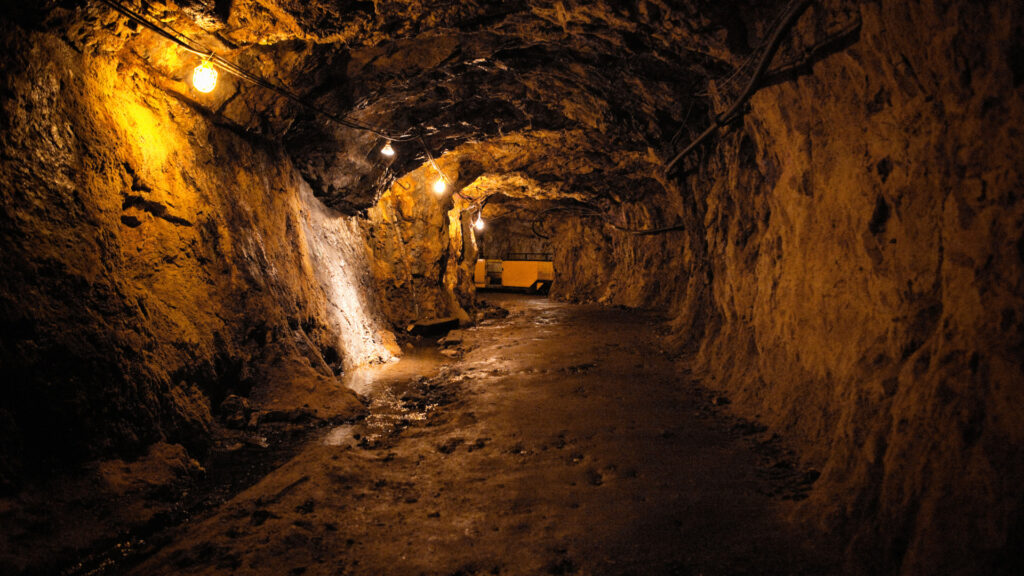 View of an Arizona gold mine