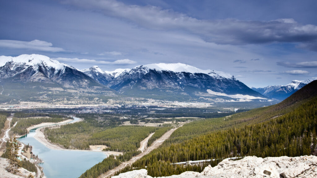 View of Banff National Park
