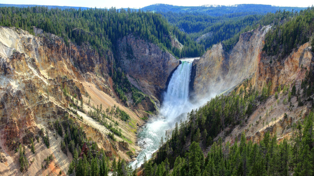 View of Yellowstone National Park
