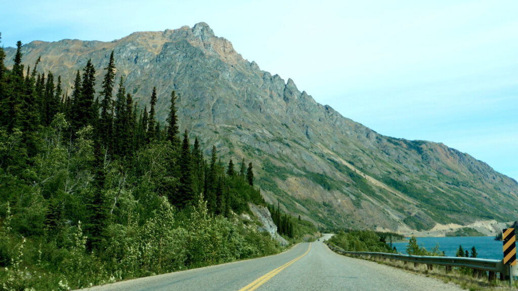 View of the Klondike Highway