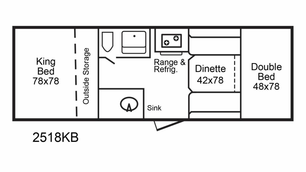 Trail Manor 2518 Series Layout