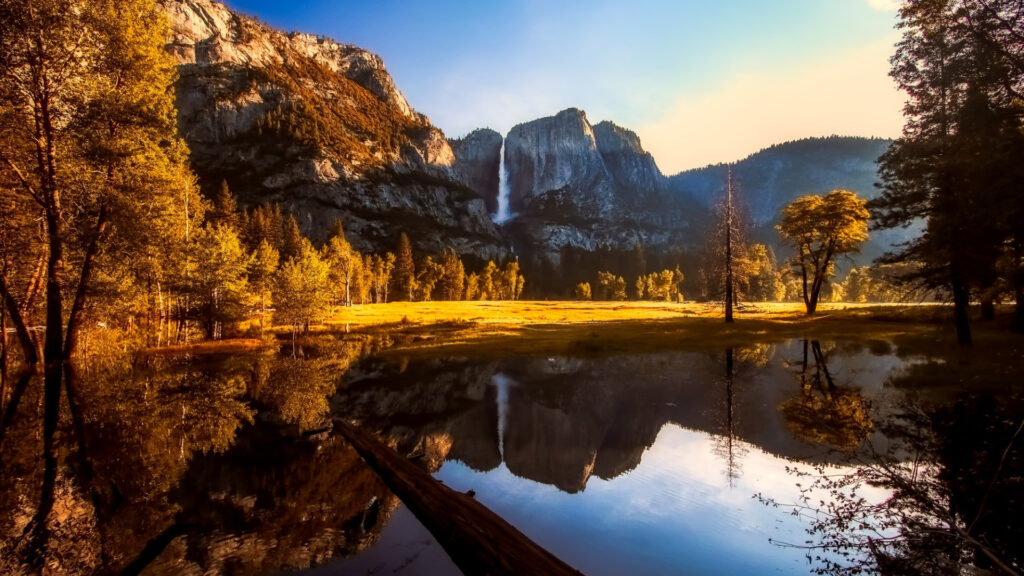 View of Yosemite National Park.
