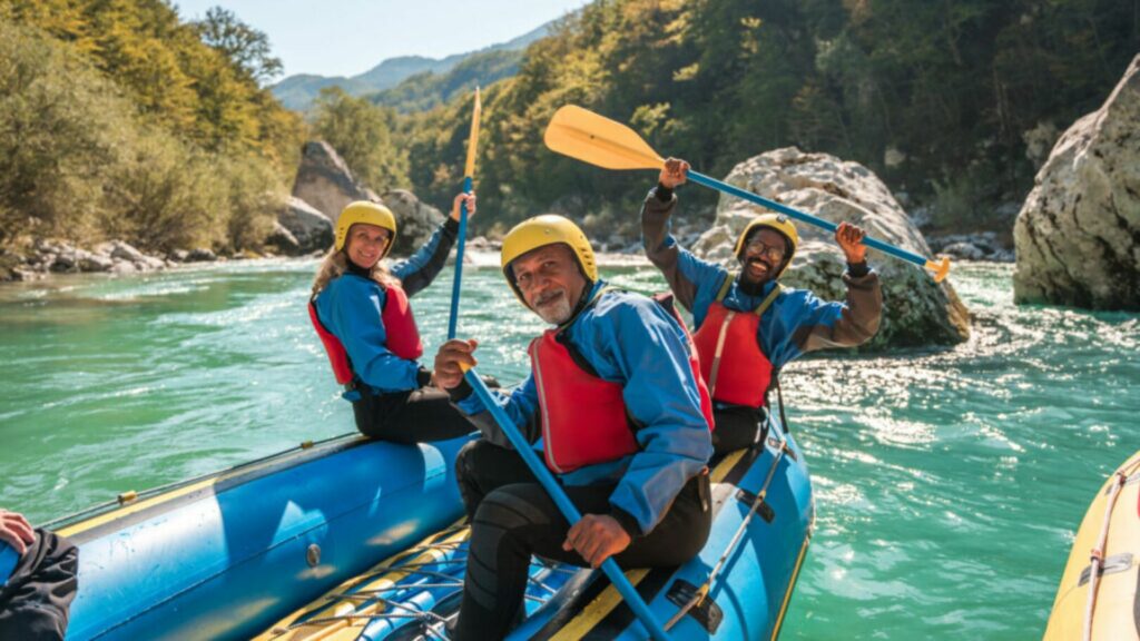 Whitewater rafting in New River Gorge National Park