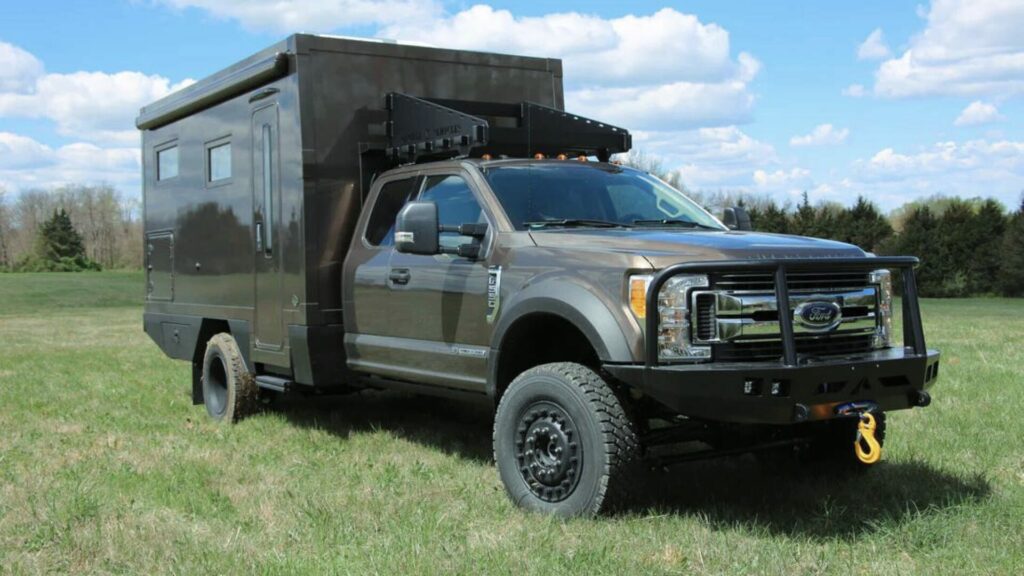 The Global Expedition Vehicle's Turtle XL Truck.