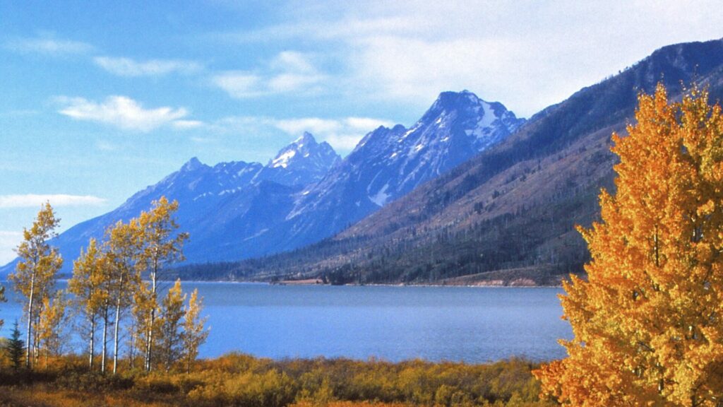 Jenny Lake at Grand Teton National Park. 