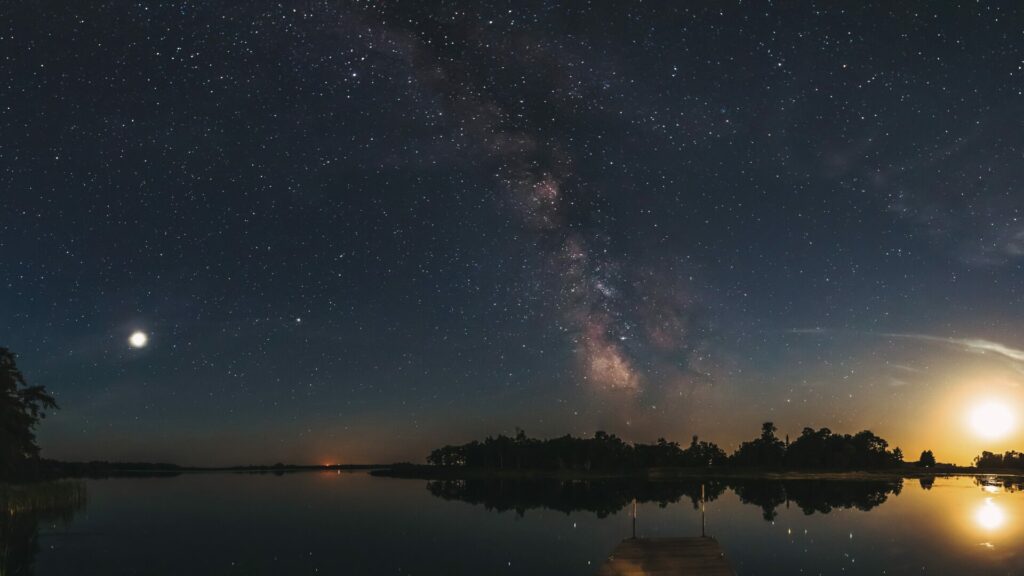 Milky Way over Voyageurs National Park