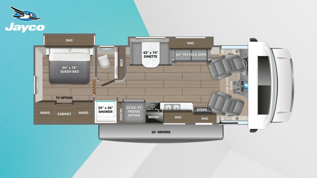 Jayco Greyhawk 29MV floorplan