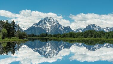 Grand Teton National Park and Oxbow Bend.