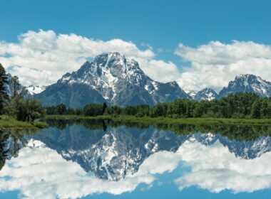 Grand Teton National Park and Oxbow Bend.