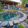 The Hot Minnow Baths at the Riverbend Hot Springs in New Mexico.